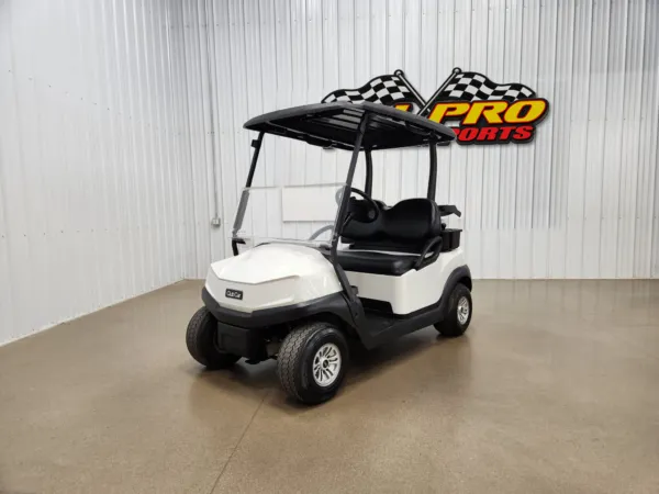 2021 Club Car Tempo Electric Golf Cart, White