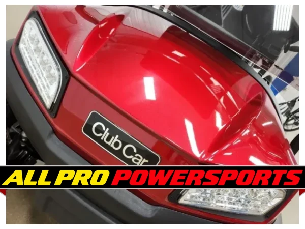 2021 Club Car Tempo Electric Lighting Package Golf Cart, Candy Apple Red – photo 14 of 15