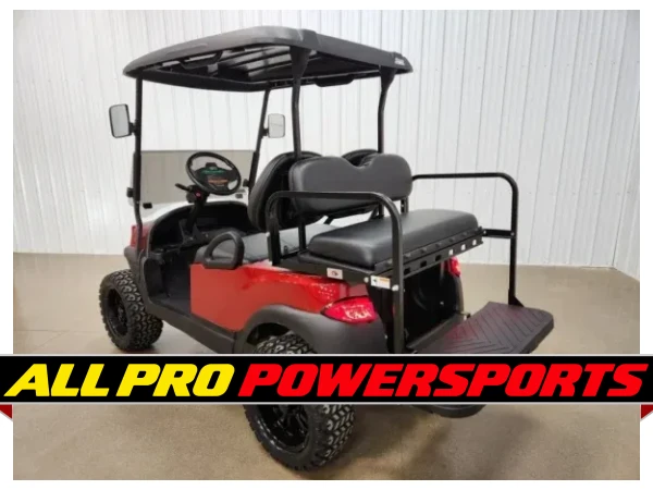 2021 Club Car Tempo Electric Lighting Package Golf Cart, Candy Apple Red – photo 4 of 15