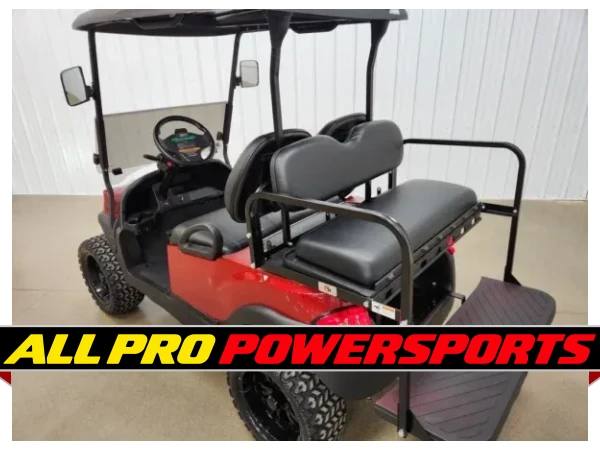 2021 Club Car Tempo Electric Lighting Package Golf Cart, Candy Apple Red – photo 5 of 15