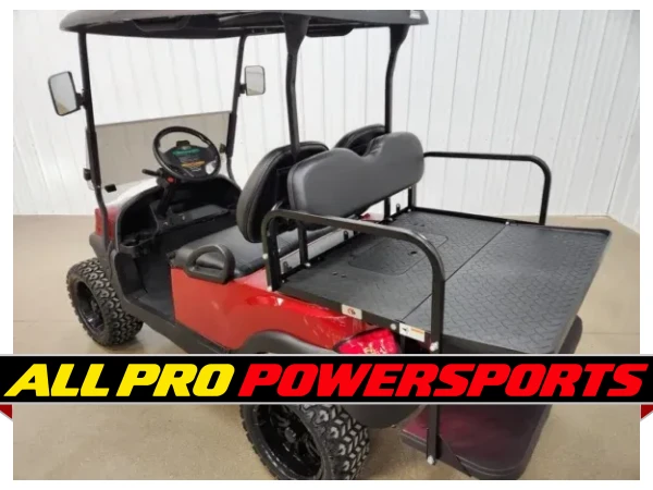 2021 Club Car Tempo Electric Lighting Package Golf Cart, Candy Apple Red – photo 6 of 15