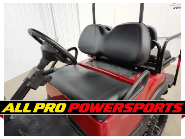 2021 Club Car Tempo Electric Lighting Package Golf Cart, Candy Apple Red – photo 9 of 15