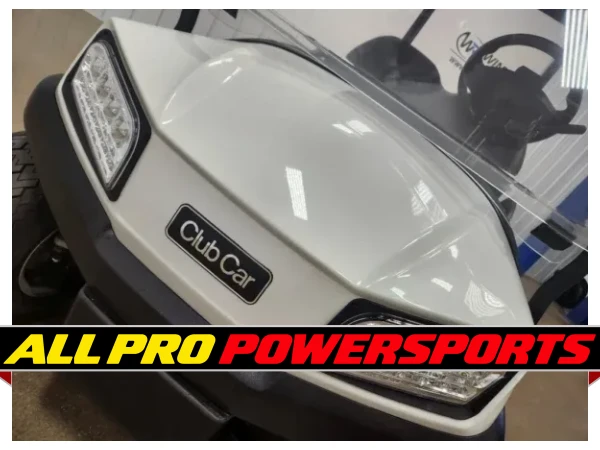 2021 Club Car Tempo Electric Lighting Package Golf Cart, Glacier White – photo 10 of 16
