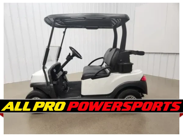 2021 Club Car Tempo Electric Lighting Package Golf Cart, Glacier White – photo 3 of 16