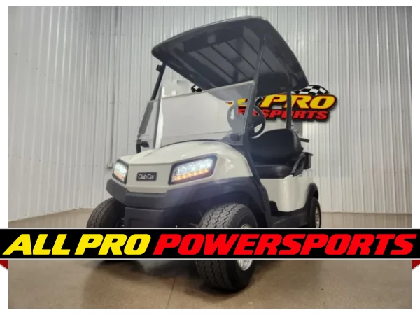 2021 Club Car Tempo Electric Lighting Package Golf Cart, Glacier White – photo 9 of 16