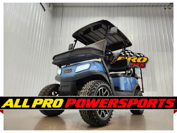 2021 Club Car Tempo Electric Lighting Package Golf Cart, Ice Blue – photo 13 of 18