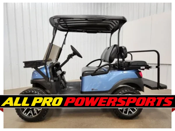 2021 Club Car Tempo Electric Lighting Package Golf Cart, Ice Blue – photo 2 of 18