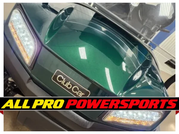 2021 Club Car Tempo Electric Lighting Package Golf Cart, Metallic Green – photo 2 of 15