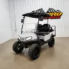 2021 Club Car Tempo Electric Lighting Package Golf Cart, Platinum – Photo 1 2021 Club Car Tempo Electric Lighting Package Golf Cart, Platinum