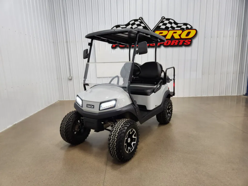 2021 Club Car Tempo Electric Lighting Package Golf Cart, Platinum
