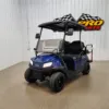 2021 Club Car Tempo Electric Lighting Package Golf Cart, Sapphire Blue – Photo 1 2021 Club Car Tempo Electric Lighting Package Golf Cart, Sapphire Blue