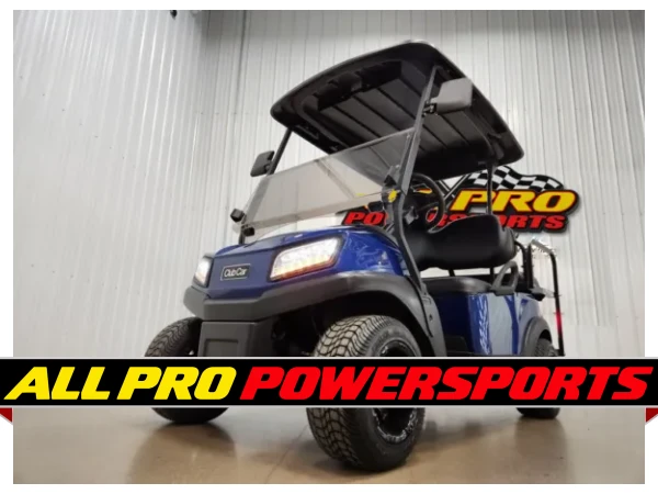 2021 Club Car Tempo Electric Lighting Package Golf Cart, Sapphire Blue – photo 13 of 19