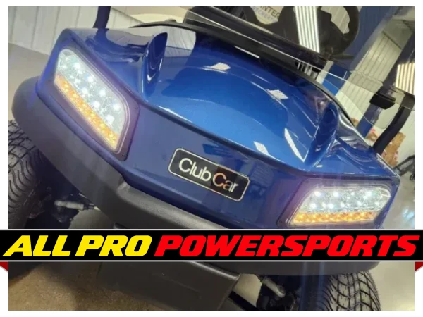2021 Club Car Tempo Electric Lighting Package Golf Cart, Sapphire Blue – photo 2 of 19