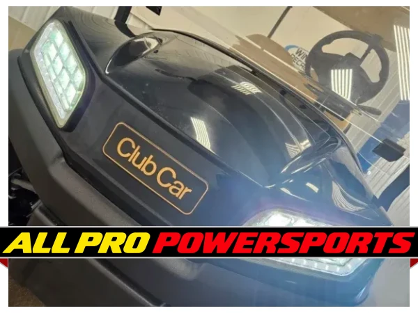 2021 Club Car Tempo Gas EFI Lighting Package Golf Cart, Black – photo 2 of 16