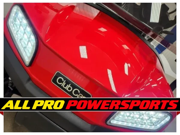 2021 Club Car Tempo Lithium Ion Deluxe Lighting Package Golf Cart, Rally Red – photo 2 of 14