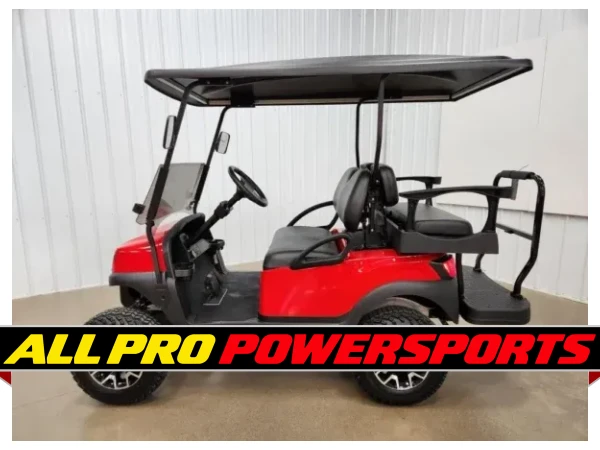 2021 Club Car Tempo Lithium Ion Deluxe Lighting Package Golf Cart, Rally Red – photo 3 of 14