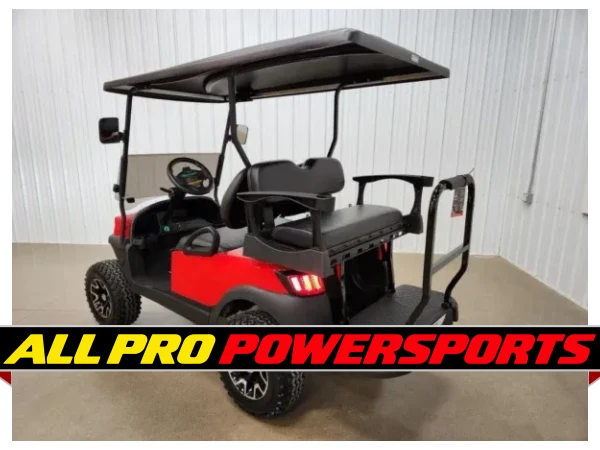 2021 Club Car Tempo Lithium Ion Deluxe Lighting Package Golf Cart, Rally Red – photo 4 of 14