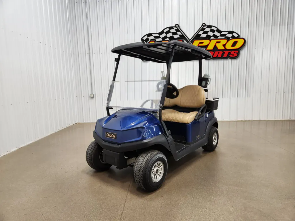 2021 Club Car Tempo Lithium Ion Golf Cart, Sapphire Blue