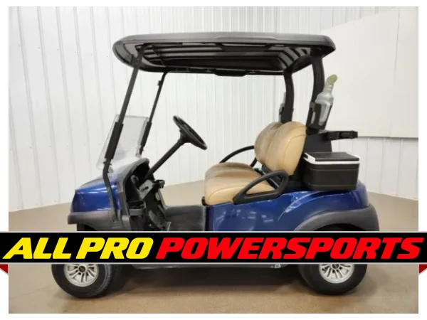 2021 Club Car Tempo Lithium Ion Golf Cart, Sapphire Blue – photo 3 of 12