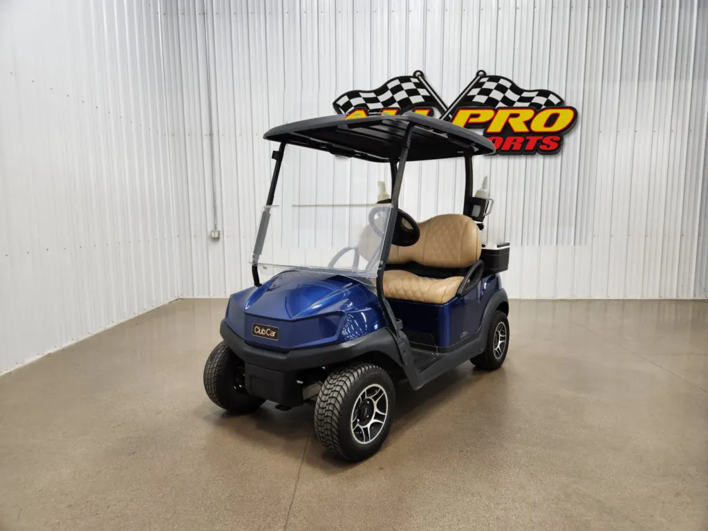 2021 Club Car Tempo Lithium Ion Golf Cart, Sapphire Blue
