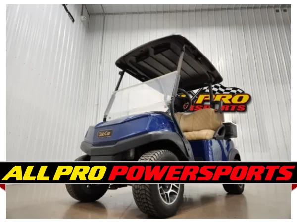 2021 Club Car Tempo Lithium Ion Golf Cart, Sapphire Blue – photo 11 of 12