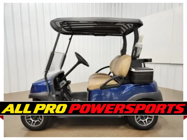 2021 Club Car Tempo Lithium Ion Golf Cart, Sapphire Blue – photo 3 of 12