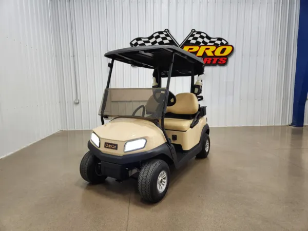 2021 Club Car Tempo Lithium Ion Lighting Package Golf Cart, Beige