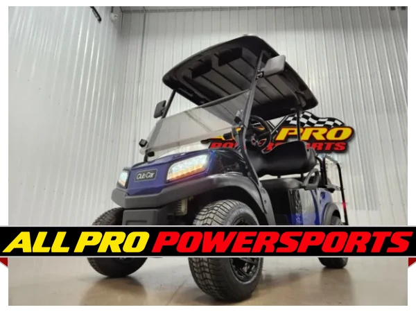2021 Club Car Tempo Lithium Ion Lighting Package Golf Cart, Blue & Black – photo 13 of 15