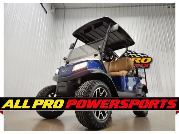 2021 Club Car Tempo Lithium Ion Lighting Package Golf Cart, Metallic Sapphire Blue – photo 13 of 15