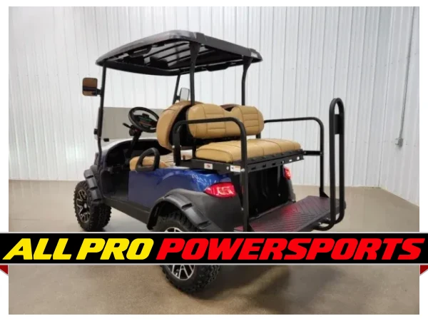 2021 Club Car Tempo Lithium Ion Lighting Package Golf Cart, Metallic Sapphire Blue – photo 4 of 15