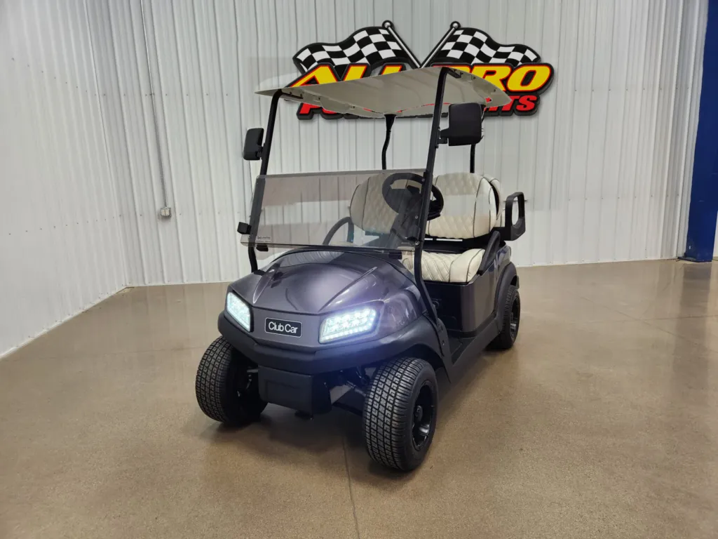 2021 Club Car Tempo Lithium Ion Lighting Package Golf Cart, Midnight Silver