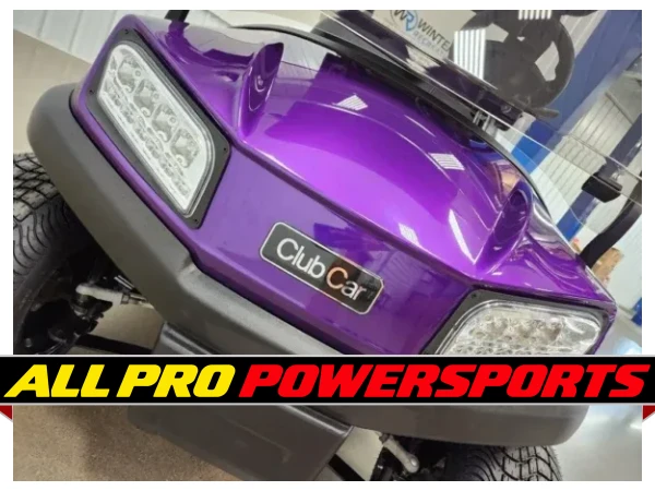 2021 Club Car Tempo Lithium Ion Lighting Package Golf Cart, Purple – photo 13 of 16