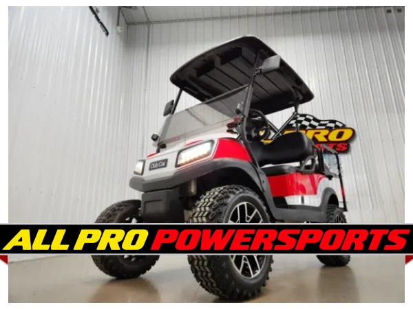 2021 Club Car Tempo Lithium Ion Lighting Package Golf Cart, Red & White – photo 13 of 16