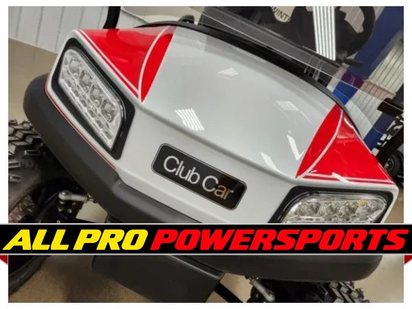 2021 Club Car Tempo Lithium Ion Lighting Package Golf Cart, Red & White – photo 14 of 16