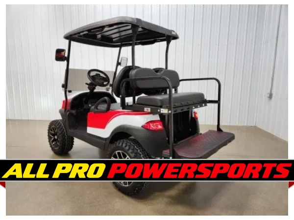 2021 Club Car Tempo Lithium Ion Lighting Package Golf Cart, Red & White – photo 4 of 16