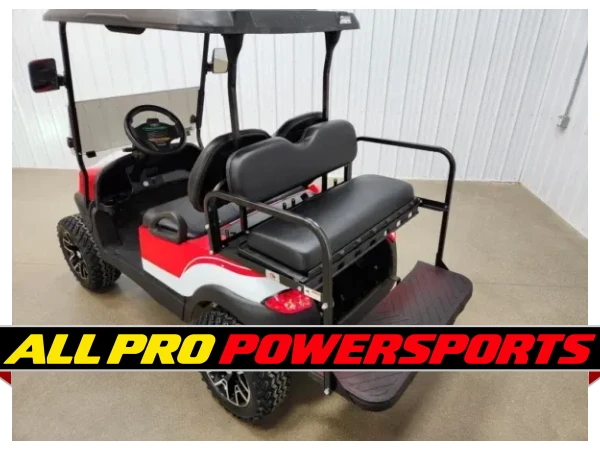 2021 Club Car Tempo Lithium Ion Lighting Package Golf Cart, Red & White – photo 5 of 16