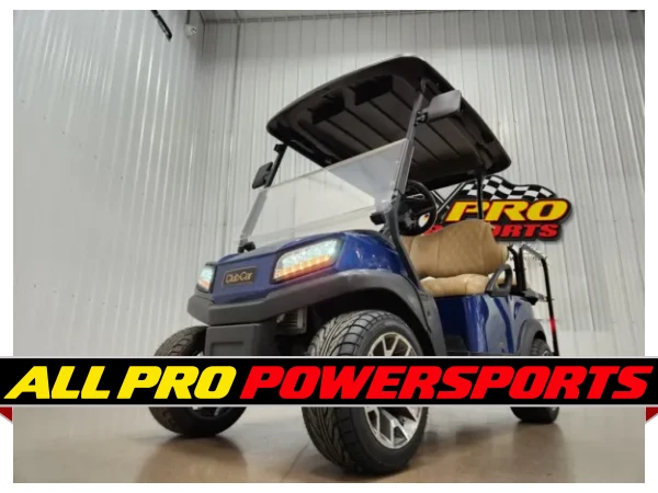 2021 Club Car Tempo Lithium Ion Lighting Package Golf Cart, Sapphire Blue – photo 13 of 15
