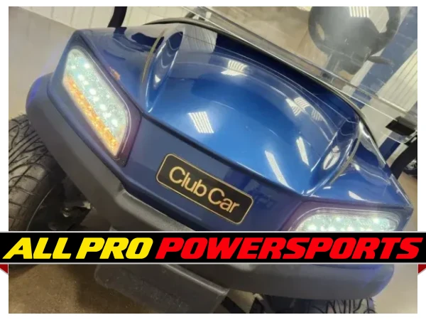 2021 Club Car Tempo Lithium Ion Lighting Package Golf Cart, Sapphire Blue – photo 2 of 15