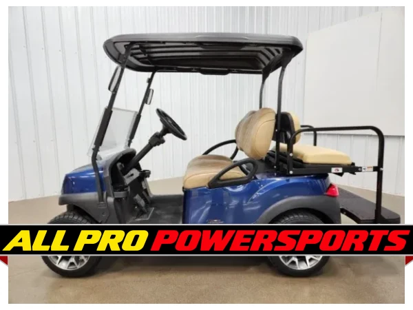 2021 Club Car Tempo Lithium Ion Lighting Package Golf Cart, Sapphire Blue – photo 3 of 15