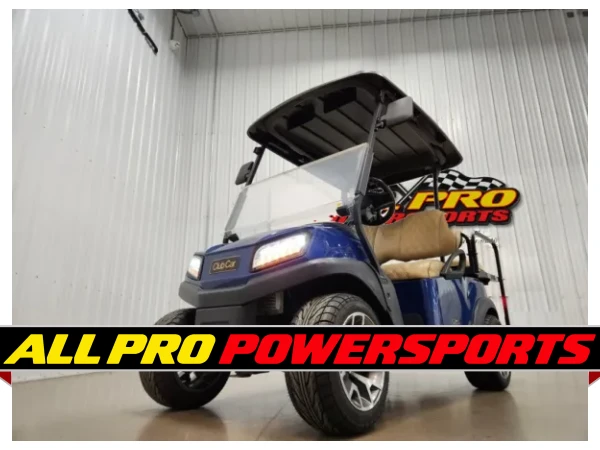 2021 Club Car Tempo Lithium Ion Lighting Package Golf Cart, Sapphire Blue – photo 13 of 15