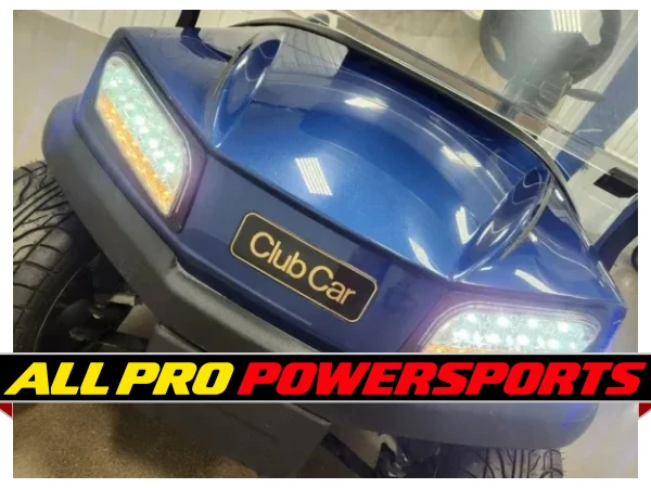 2021 Club Car Tempo Lithium Ion Lighting Package Golf Cart, Sapphire Blue – photo 2 of 15