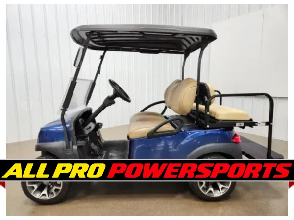 2021 Club Car Tempo Lithium Ion Lighting Package Golf Cart, Sapphire Blue – photo 3 of 15