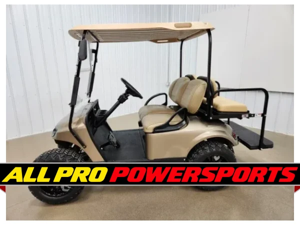 2021 E-Z-GO TXT Electric Lighting Package Golf Cart, Almond – photo 3 of 20