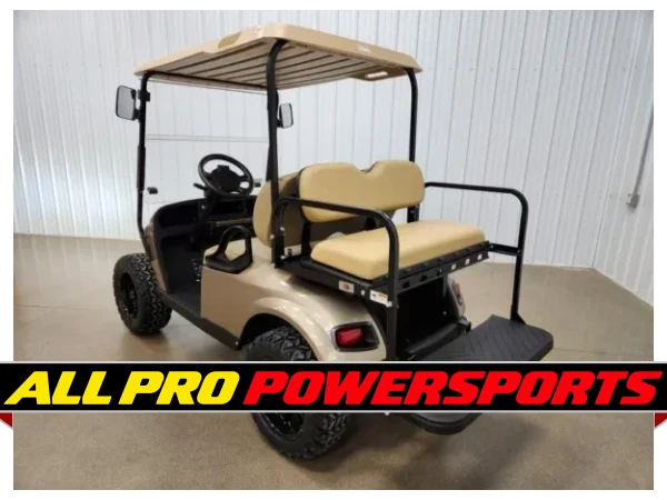 2021 E-Z-GO TXT Electric Lighting Package Golf Cart, Almond – photo 4 of 20