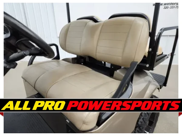 2021 E-Z-GO TXT Electric Lighting Package Golf Cart, Almond – photo 9 of 20