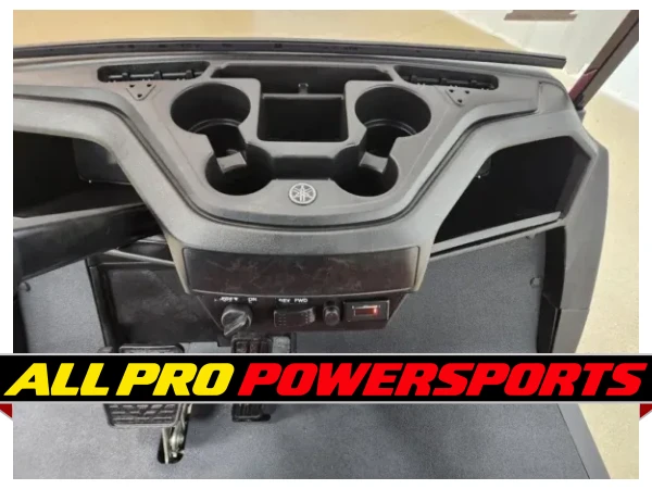 2021 Yamaha Drive 2 AC Electric Deluxe Lighting Package Golf Cart, Jasper Red – photo 11 of 14
