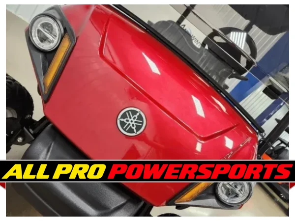 2021 Yamaha Drive 2 AC Electric Deluxe Lighting Package Golf Cart, Jasper Red – photo 13 of 14