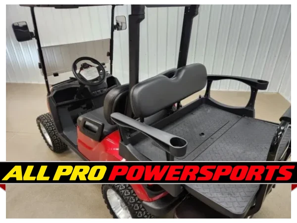 2021 Yamaha Drive 2 AC Electric Deluxe Lighting Package Golf Cart, Jasper Red – photo 6 of 14