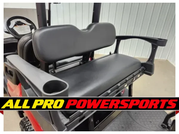 2021 Yamaha Drive 2 AC Electric Deluxe Lighting Package Golf Cart, Jasper Red – photo 8 of 14