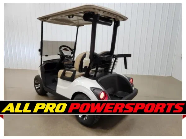 2021 Yamaha Drive 2 AC Electric ECOXGEAR Lighting Package Golf Cart, Glacier White – photo 4 of 11
